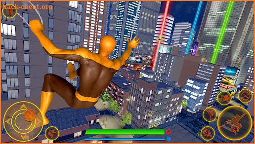 Flying Spider Rope Hero Games screenshot