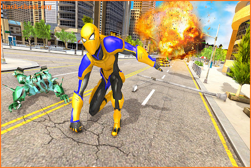 Flying Spider Rope Super-Hero screenshot