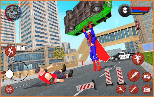 Flying Spider Superhero Robot screenshot