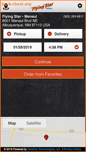 Flying Star Cafe Online Ordering screenshot