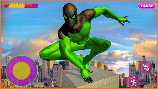 Flying Super Rope Hero 3D - Miami Crime Fighting screenshot