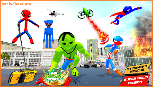 Flying Superhero City Mission screenshot