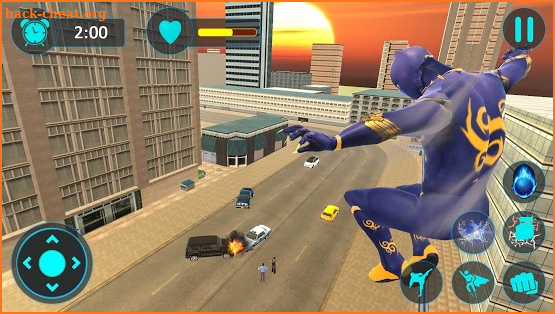 Flying Superhero Newyork City Battleground Fight screenshot