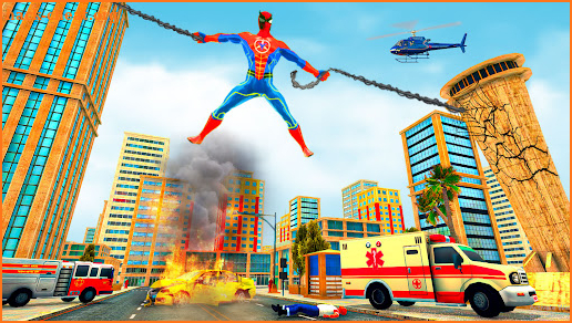 Flying Superhero Rescue Battle screenshot