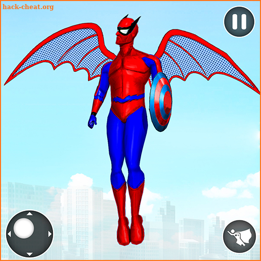 Flying Superhero Robot Fight Robot Rescue Games screenshot