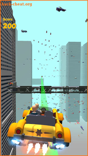 Flying Taxi 3D screenshot