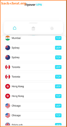 FlyOver VPN screenshot