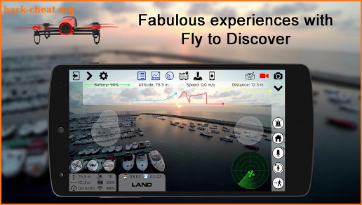 FlyToDiscover - Bebop screenshot