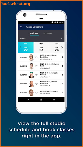 Flywheel Sports screenshot