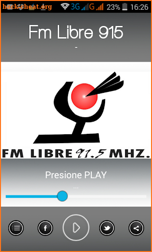 Fm Libre 915 screenshot