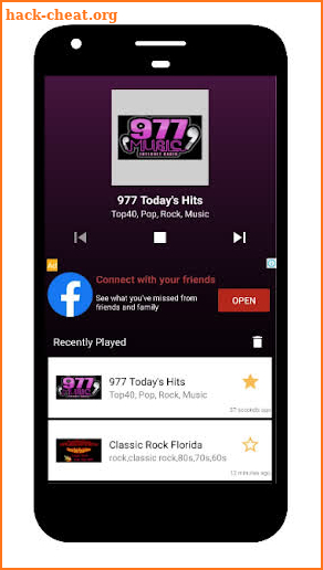 FM Radio: radio tuner, local radio stations screenshot