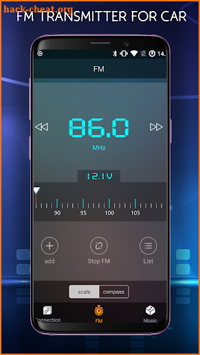 FM radio Transmitter For Car - Car FM Transmitter screenshot