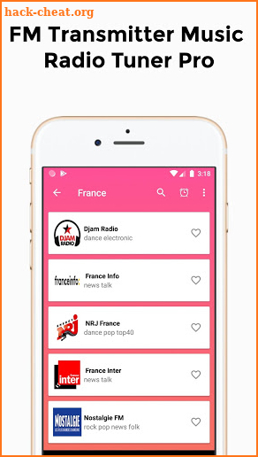 FM Transmitter Music Radio Tuner Pro screenshot