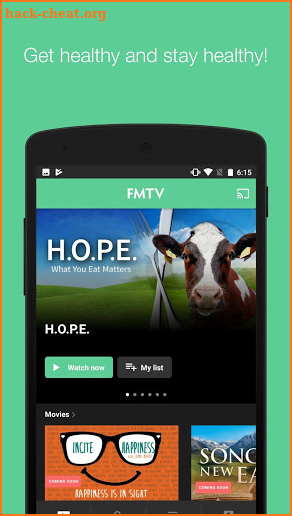 FMTV: Food Matters TV screenshot