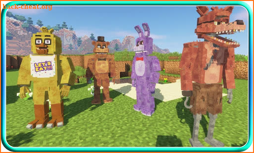 FNAF 2 Mounts Craft Mod for Minecraft PE screenshot