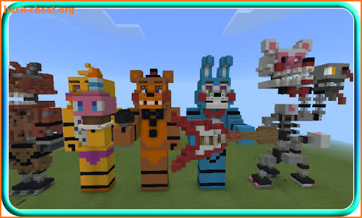 FNAF 2 Mounts Craft Mod for Minecraft PE screenshot