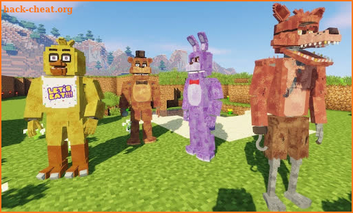 FNAF 2 Mounts Mod for Minecraft PE screenshot