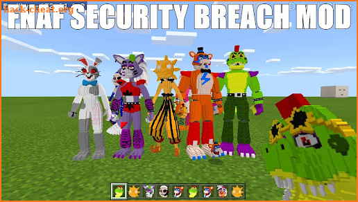 FNAF Breach Mod For MCPE screenshot