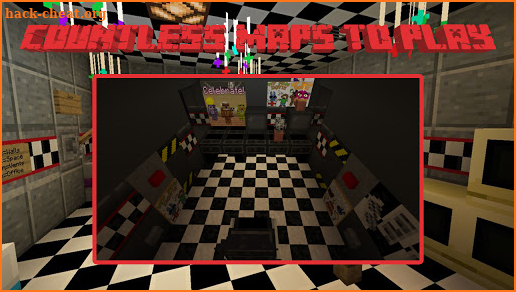 FNAF Freddy Fazbear Jumpscare Animatronic MCPE Mod screenshot