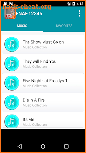 FNAF Songs 12345 Full screenshot