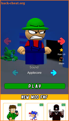 FNF Baldi Golden Apple Test screenshot