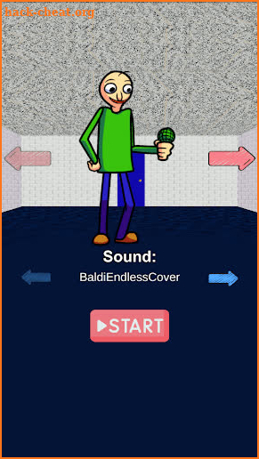 FNF Baldi mod test screenshot