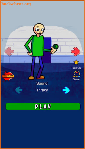 FNF Baldi Test screenshot