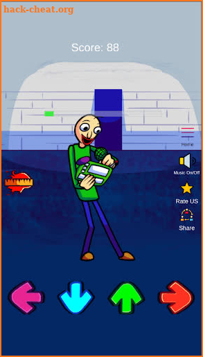 FNF Baldi Test screenshot