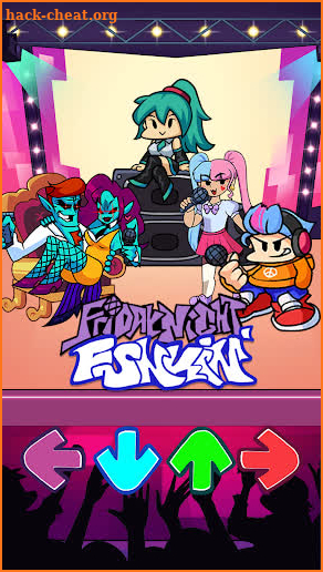 FNF Beat Battle Blue Monster screenshot