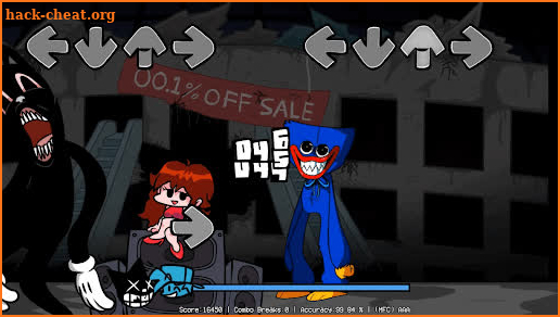 FNF Cartoon Cat VS Huggy Wuggy screenshot