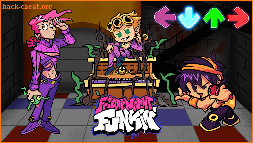 FNF Jojo Music Battle Mod screenshot