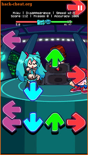 FNF Mod Miku Music Show screenshot