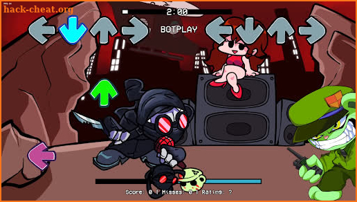 FNF Monochrome Music Battle screenshot