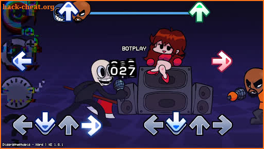 FNF Monochrome Music Battle screenshot