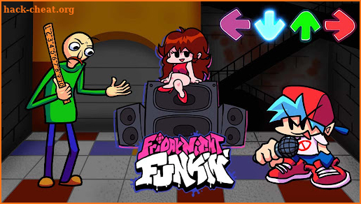 FNF Music Baldi Battle Mod screenshot