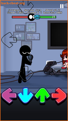 FNF Music Combat Stickman Mod screenshot