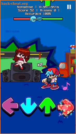 FNF Nonesense music fight screenshot