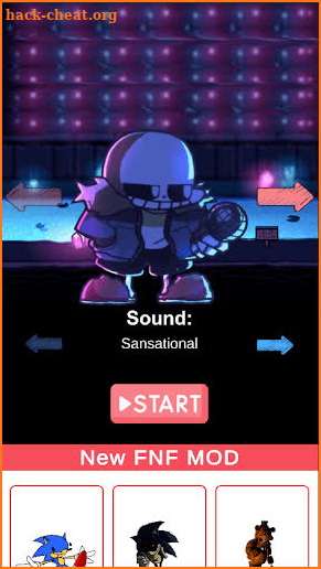 FNF SANS Mod Test screenshot