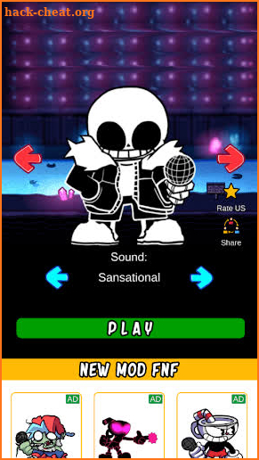 FNF Sans Mod Test screenshot