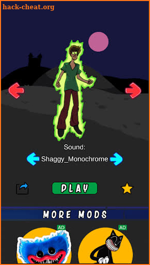 FNF Shaggy Mod Test screenshot