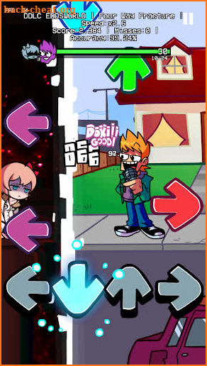 FNF Tord Edd vs Doki Doki Mod screenshot