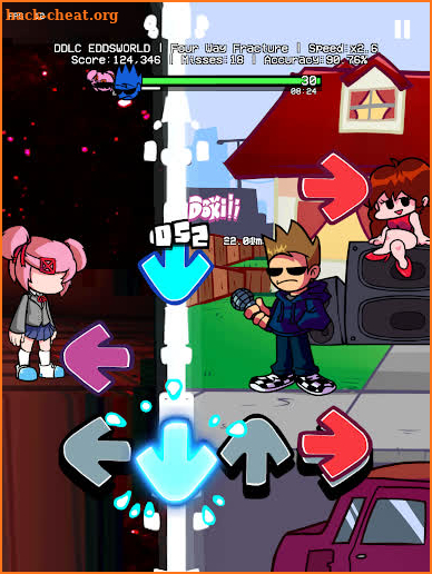 FNF Tord Edd vs Doki Doki Mod screenshot