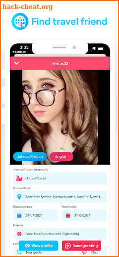 FO Meet - Dating, Travel and Language Exchange screenshot