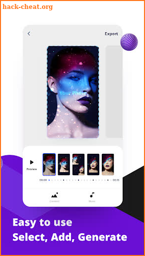 FocoVideo – Music Video Editor screenshot