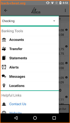 Focus FCU screenshot