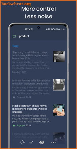 FocusReader RSS Podcast Reader screenshot