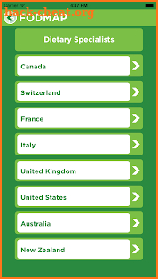 FODMAP Friendly screenshot