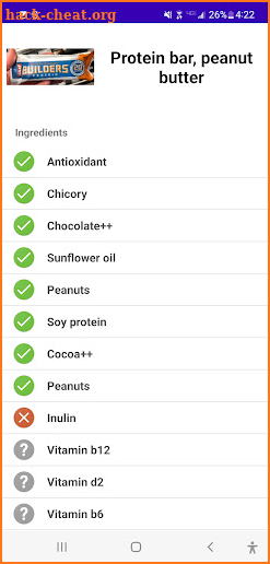 FODMAP Scanner screenshot