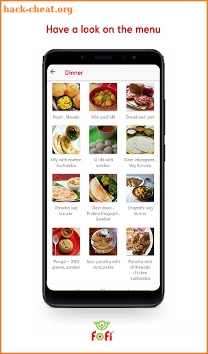 FOFI Foods - Daily Catering Food Delivery Service screenshot