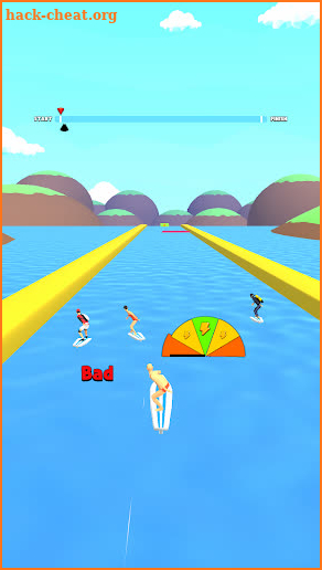 Foil Pump Race screenshot